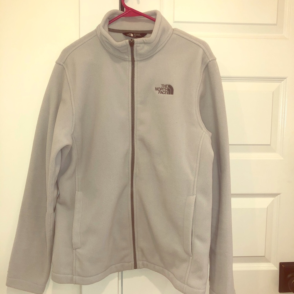 Men’s The North Face fleece zip up jacket